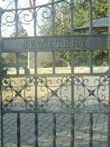 cemetery gate